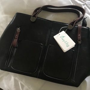 Ivy and Fig Black Purse